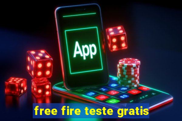 free fire teste gratis